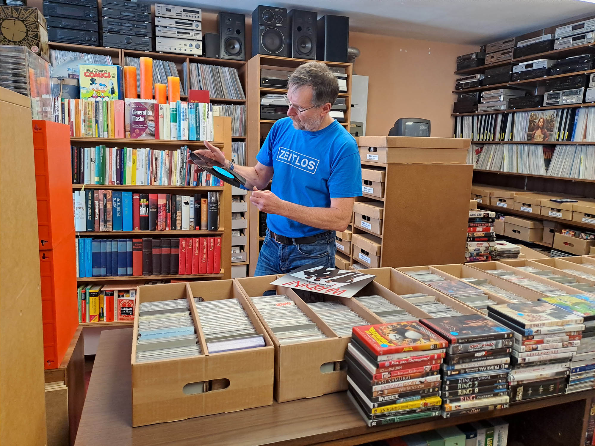 Erhard Feichtinger, Inhaber Zeitlos-Weiden